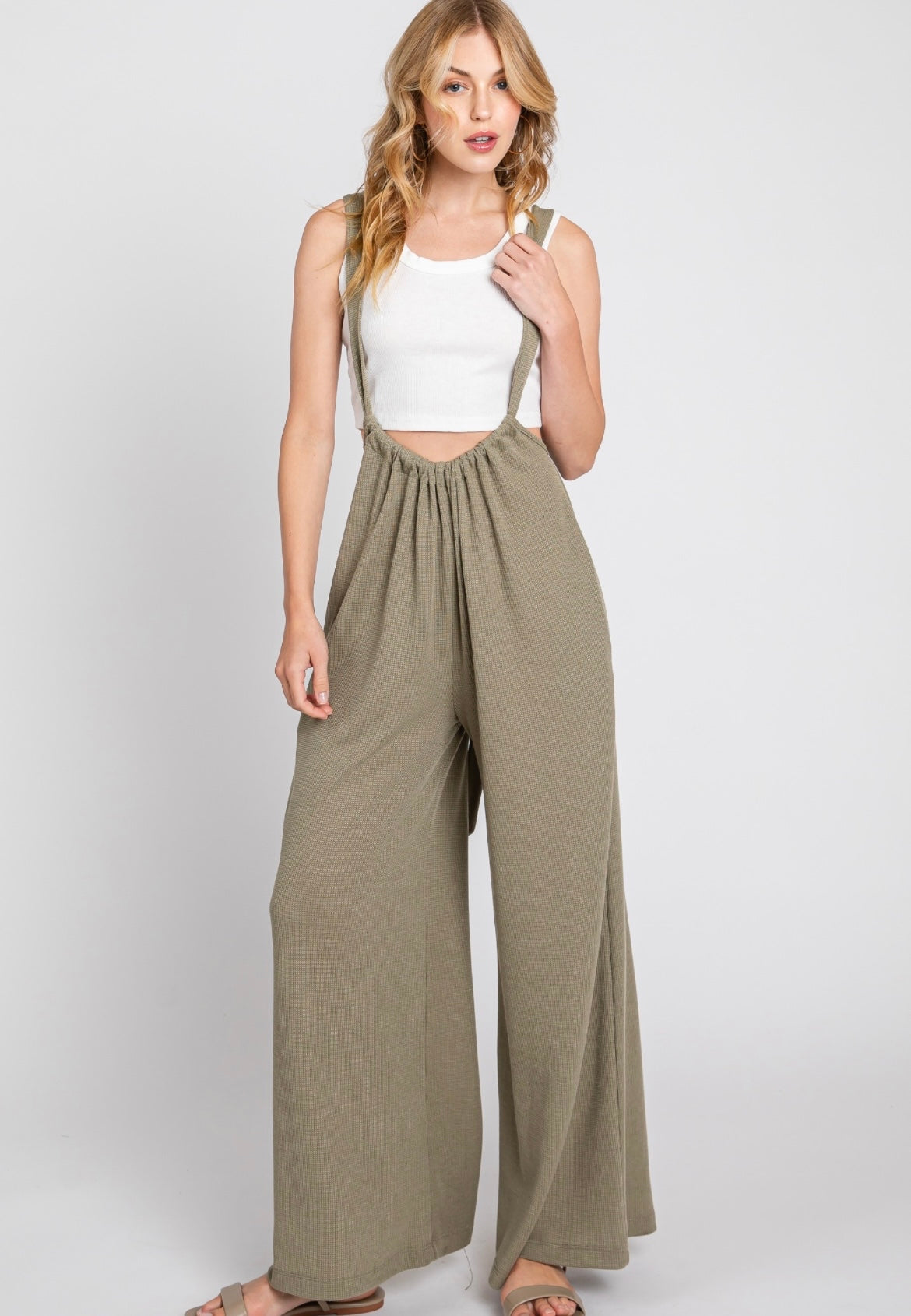 Sage jumpsuit